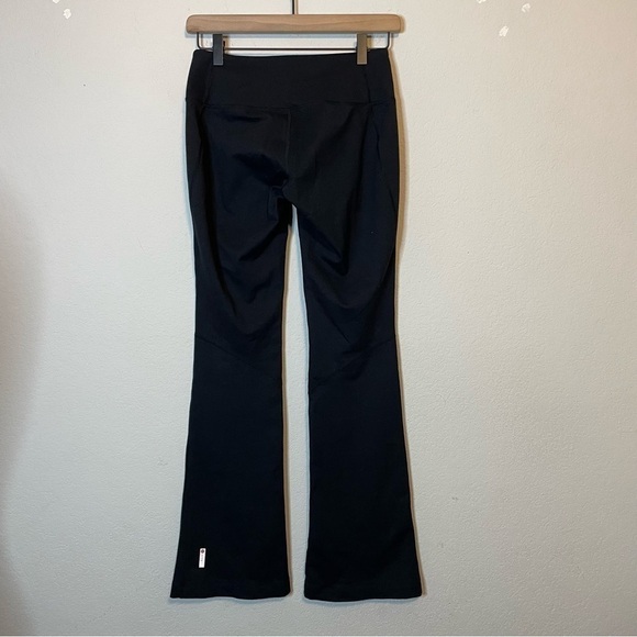 Zella Wide Leg Black Leggings Yoga Pants Size Small - Picture 1 of 5